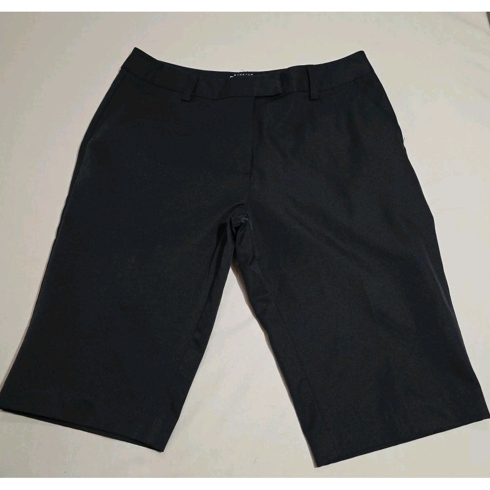 Adidas Climacool High Rise Womens Size 4 Burmuda Shorts Black